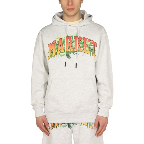 market logo print sweatshirt 