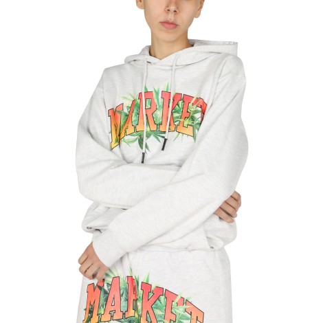 market logo print sweatshirt 