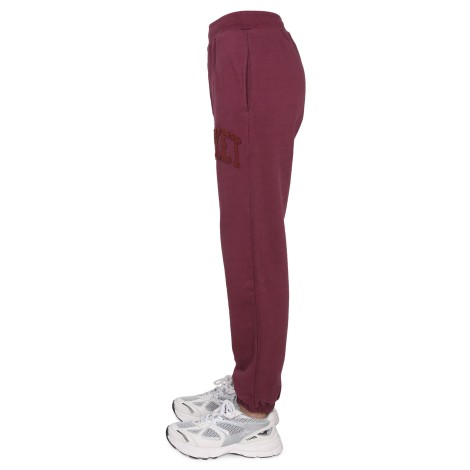 market pants with applied logo