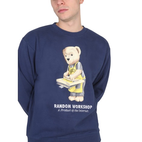 market random workshop bear sweatshirt