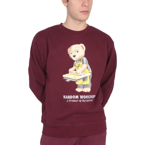 market random workshop bear sweatshirt