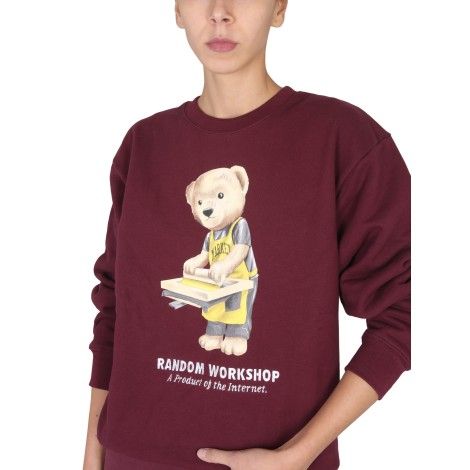 market random workshop bear sweatshirt