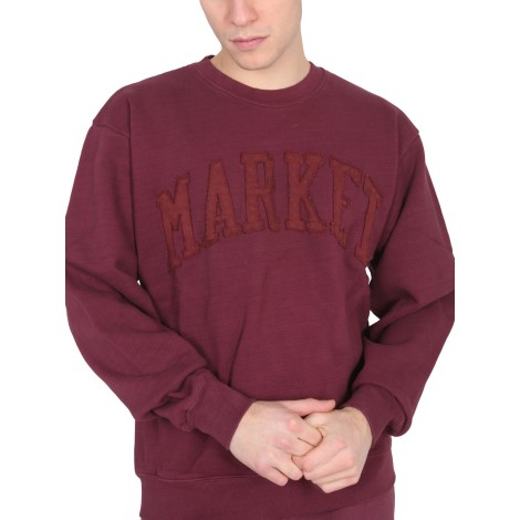 market vintage wash sweatshirt