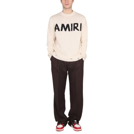 amiri flannel pants