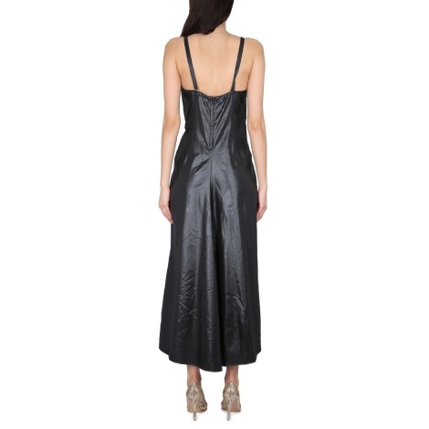 maison margiela moiré polyester dress