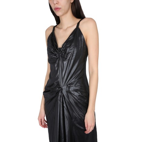 maison margiela moiré polyester dress