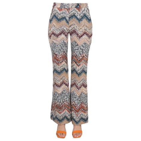 missoni chevron caperdoni pants