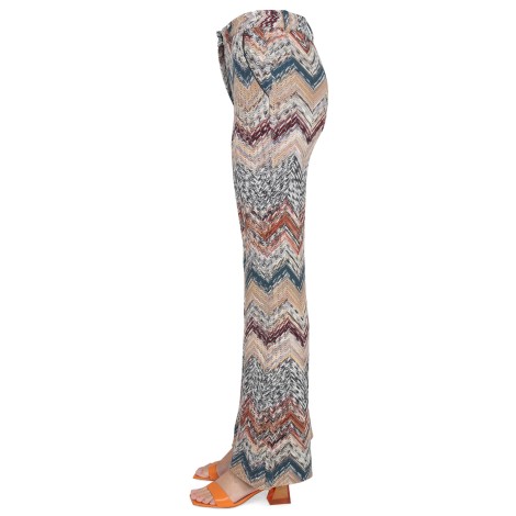 missoni chevron caperdoni pants