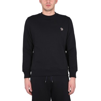 ps by paul smith sweatshirt with zebra embroidery