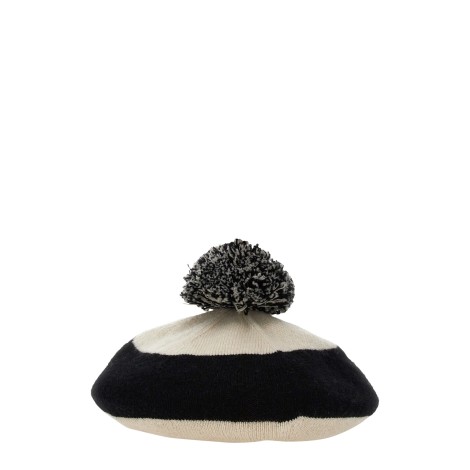 margaret howell hat with pom pom