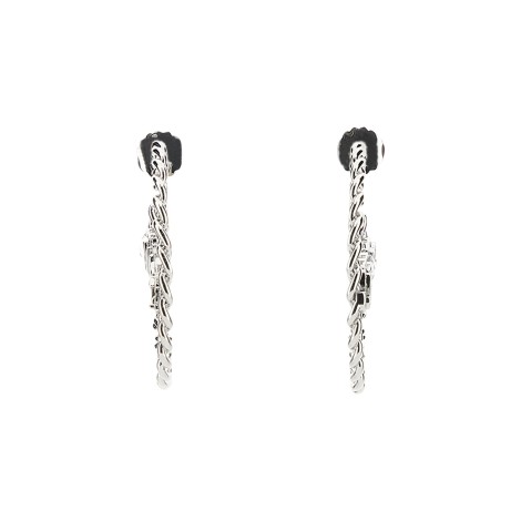 marc jacobs chain hoop earrings