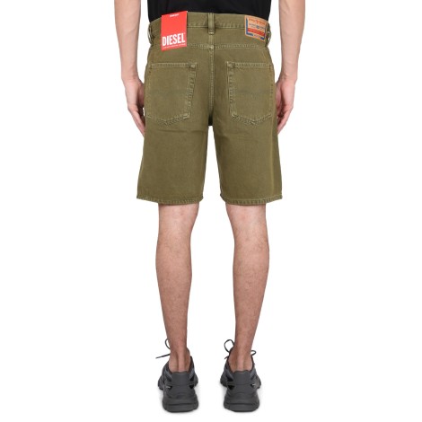 diesel denim bermuda shorts