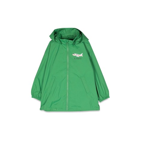 mini rodini airplane woven windbreaker