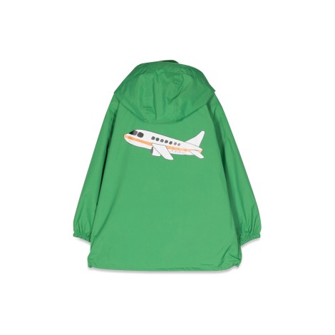 mini rodini airplane woven windbreaker