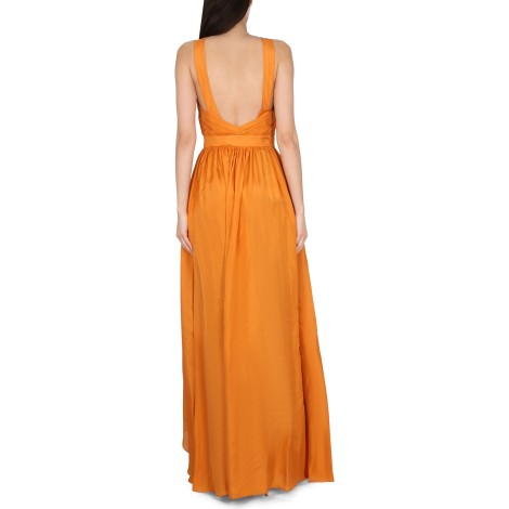 alberta ferretti silk dress