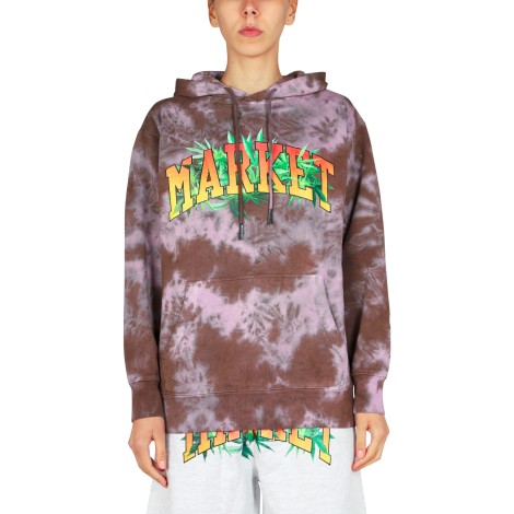 market logo print sweatshirt 