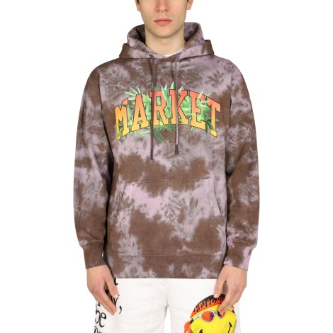 market logo print sweatshirt 