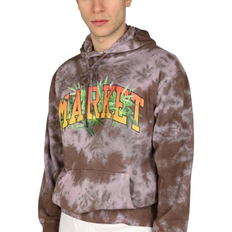 market logo print sweatshirt 