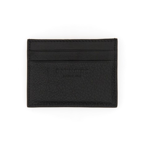 dsquared card holder with logo