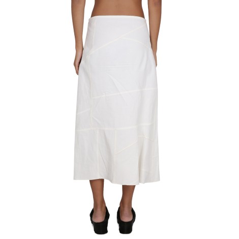 jil sander cotton skirt