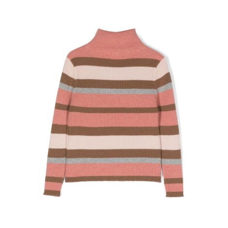 il gufo striped turtleneck sweater