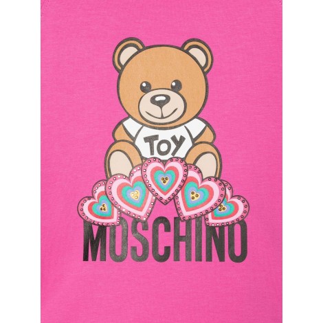 moschino teddy bear crewneck sweatshirt