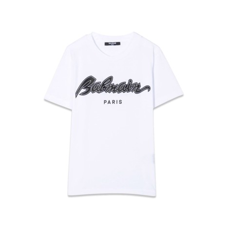 balmain t-shirt with logo