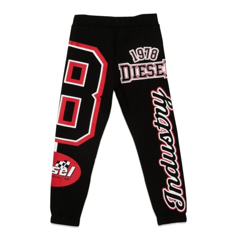 diesel kids joggers with logos