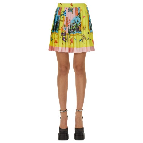 versace mini skirt