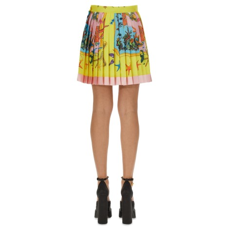 versace mini skirt