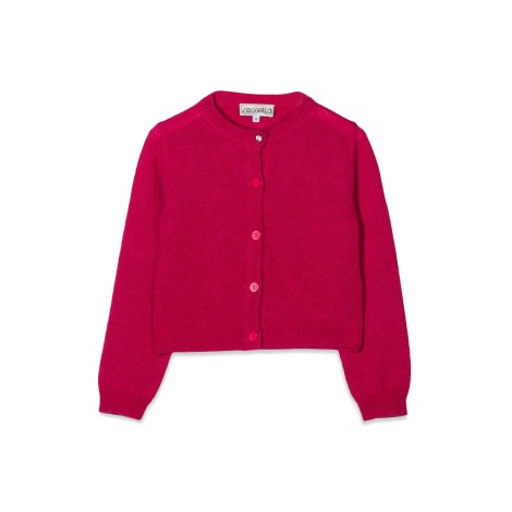 simonetta buttoned crew neck cardigan