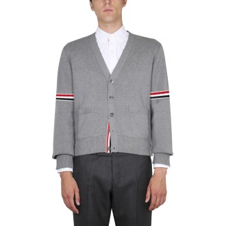 thom browne v-neck cardigan