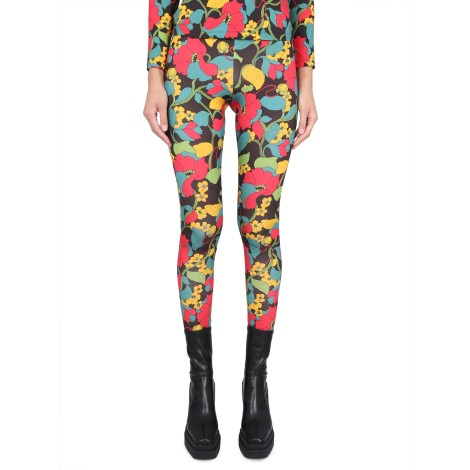 la doublej leggings with print