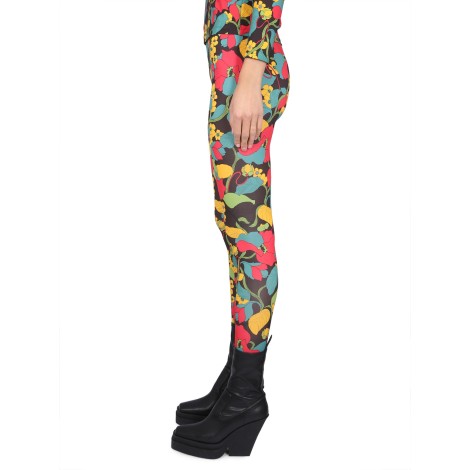 la doublej leggings with print