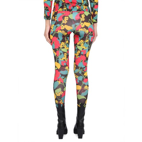 la doublej leggings with print