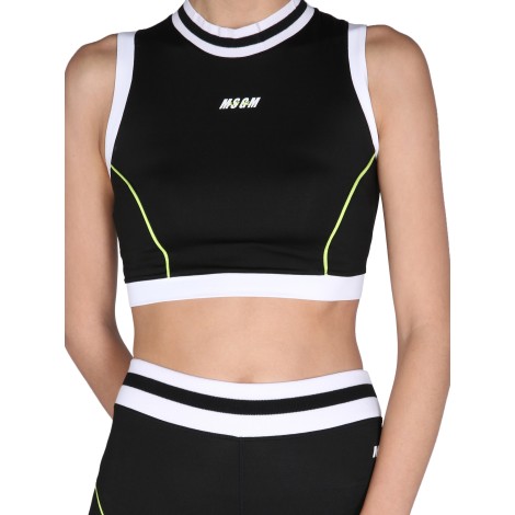 msgm crop top 