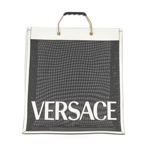 versace shopper bag with logo