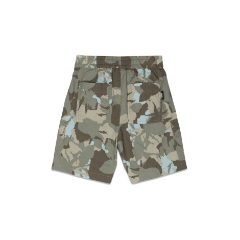 aspesi camou bermuda shorts