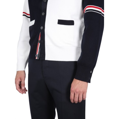 thom browne v-neck cardigan