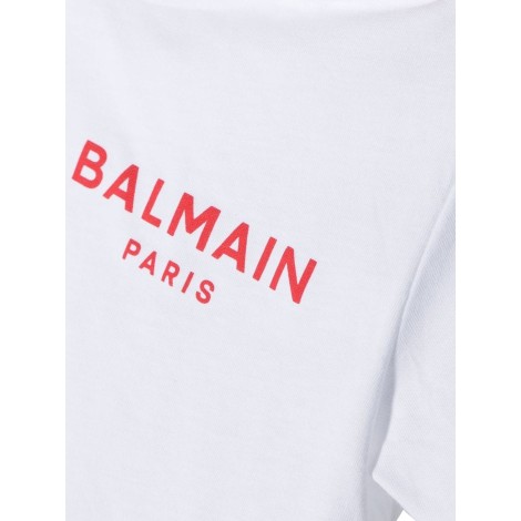 balmain mc logo small t-shirt and buttons