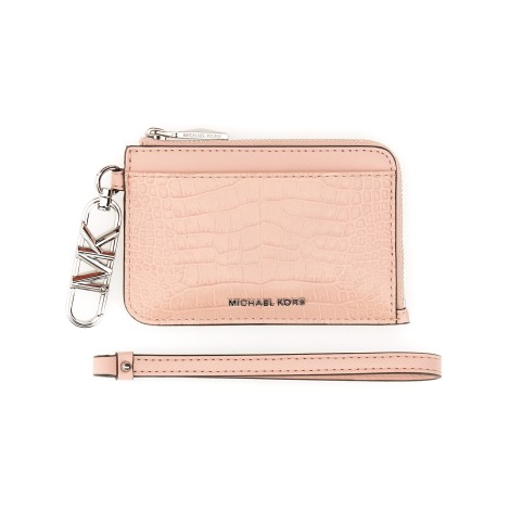 michael by michael kors leather credit card holder