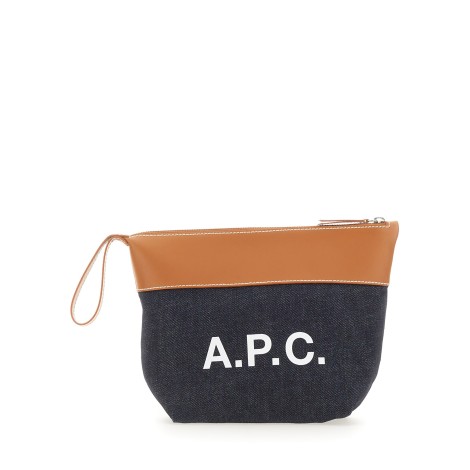 a.p.c. axel clutch with print