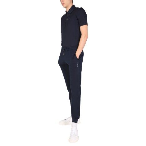 ballantyne polo shirt with logo embroidery