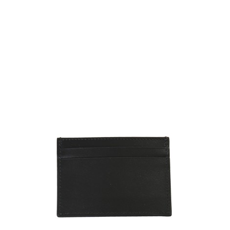 moschino card holder with logo