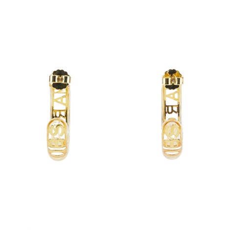 marc jacobs monogram hoop earrings