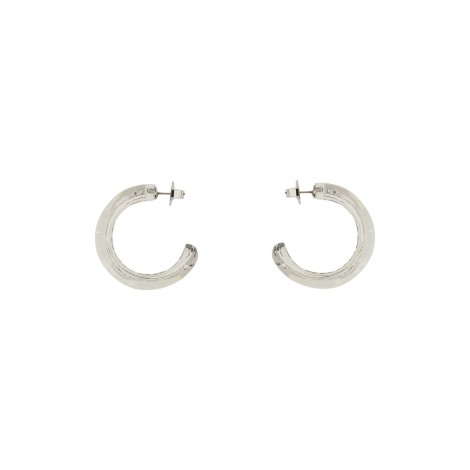 marc jacobs monogram hoop earrings