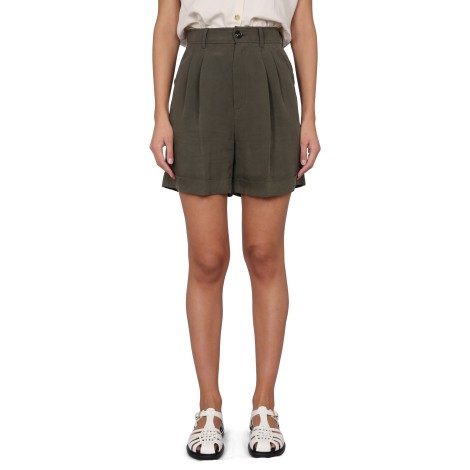 woolrich linen bermuda shorts