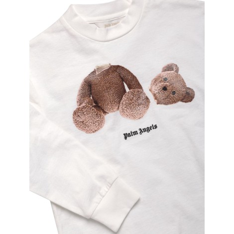 palm angels palm angels bear ls tee