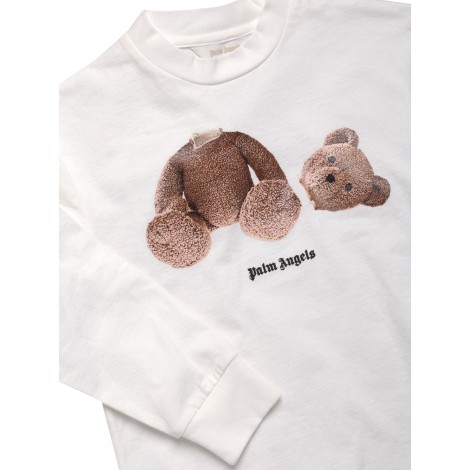 palm angels palm angels bear ls tee