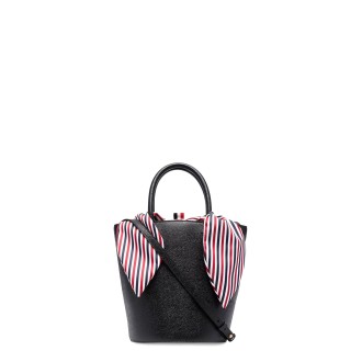 thom browne leather bucket bag